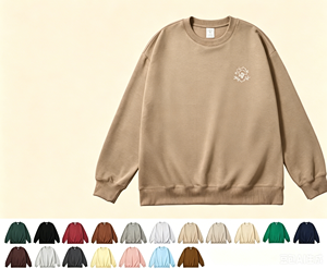 High Quality Men's Cotton Heavyweight Hoodie Unisex Oversized Pullover Custom Logo Blank Sweatshirt - Product Image 1