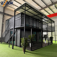 Villa modulaire préfabriquée de luxe extensible Source Factory pour unités d'investissement en station balnéaire en Australie, au Canada et en Nouvelle-Zélande