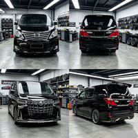 Nouveau kit de conversion Alphard Vellfire séries 20 à 35, design Modellista pour modèles 2008 à 2015, ajustement avancé du châssis et optimisation des performances
