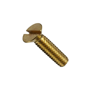 Heavy Duty Brass <b>Screws</b> Countersunk <b>Flat</b> Head Brass Fasteners Rust Resistant <b>Screws</b> for Industrial Hardware - Product Image 3
