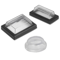 Couvercle de protection étanche, anti-poussière et anti-huile pour interrupteur à bascule KCD4/3/5 25*31mm, en PVC transparent, pour interrupteur de bateau