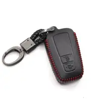 Yeni tasarım deri akıllı anahtar cüzdan araba anahtarı durum Toyota Prado Camry Land CruiserAvalon