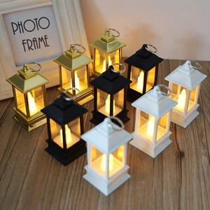 Retro nhỏ <span class=keywords><strong>LED</strong></span> Đèn lồng sáng tạo Nến điện tử đèn dầu bầu không khí giáng sinh trang trí quà tặng cho sinh nhật xuyên biên giới mới - Product Image 3