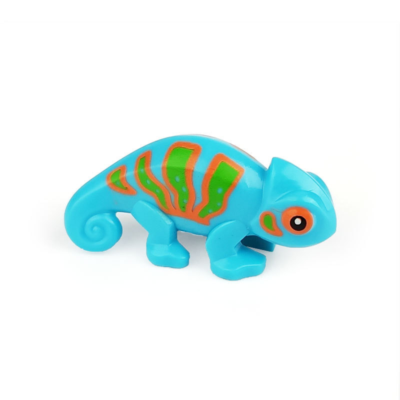 Caméléon bleu 1 pièce