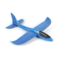 Usine Personnalisé EVA PU Éponge Contrôlée Aile Fixe Lancer À La Main Jouets Planeur Modèle D'assemblage D'avion En Mousse EPP Avion