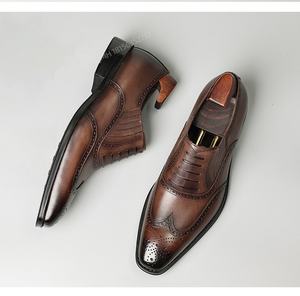 Último Producto - Zapatos Formales para Hombre de Alta Calidad, Antideslizantes, Oxford para Negocios, con Aumento de Altura, para Fiestas de Otoño, Precio al por Mayor - Product Image 3