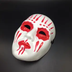 Masque d'halloween effrayant complet en PVC, effrayant, 100%