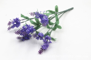 Bouquet de <span class=keywords><strong>plantes</strong></span> artificielles, 1 pièce, fausses fleurs <span class=keywords><strong>vertes</strong></span>, lavande, branches, pour <span class=keywords><strong>d</strong></span>écorer la maison - Product Image 5