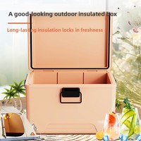 Boîte de réfrigération et de chauffage alimentaire 12L pour voiture, pour camping en plein air et usage commercial - Mini-réfrigérateur portable compact