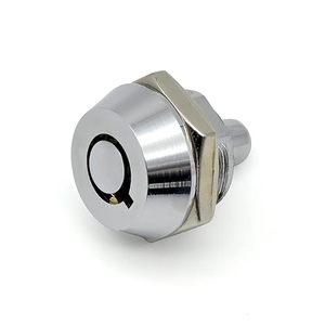 <span class=keywords><strong>Serratura</strong></span> <span class=keywords><strong>a</strong></span> Spinta Tubolare FS6310 in Lega di Zinco 12mm Finitura Cromata per Armadietti Industriali - Product Image 4