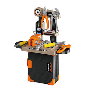 2 en 1 <span class=keywords><strong>Atelier</strong></span> <span class=keywords><strong>Jouet</strong></span> Outil Construction <span class=keywords><strong>Etabli</strong></span> Jouets 28 PCS Pretend Play Kids Tool Bench Set for Boys - Product Image 3