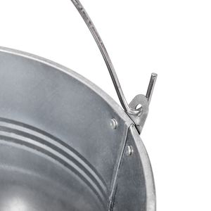 12 Lít Xô Mạ Kẽm Kim Loại Heavy Duty Nước Than Kim Loại Xô - Product Image 4