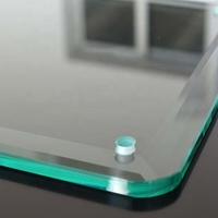 Verre trempé transparent plat de 2 à 19 mm pour la production de fenêtres de bâtiment, vente en gros en Chine