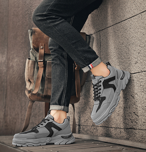 <b>Men</b> Autumn New <b>Work</b> <b>Shoes</b> Thick Sole Anti-Slip Durable Casual Trendy Sport Sneakers - Product Image 6