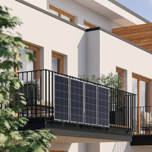 Système d'énergie solaire <span class=keywords><strong>Sunport</strong></span> pour balcon Panneau solaire flexible et souple pour balcon européen Système solaire 800w Facile à installer - Product Image 1