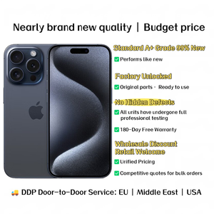 <span class=keywords><strong>ขาย</strong></span>ส่ง <span class=keywords><strong>iPhone</strong></span> 15 Pro 128GB สีน้ำเงินไทเทเนียม สมาร์ทโฟน 5G A17 Pro ปลดล็อค ราคาโรงงาน ผู้จัดจำหน่ายโทรศัพท์มือถือ สต็อกจำนวนมาก - Product Image 6