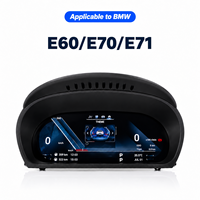 Digitales Armaturenbrett BMW E60 E70 E71 5er Serie X5 X6 12,3" HD LCD Kabelloses CarPlay Android Auto Plug & Play Professionelle Navigation