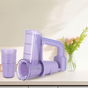 Multifunctional Electric Rotary Cheese Grater Salad Maker Machine Handle Plastic <b>Vegetable</b> Slicer <b>Shredder</b> Potato Chopper - Product Image 5