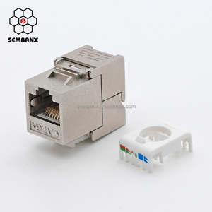 <span class=keywords><strong>Keystone</strong></span> Cat6 <span class=keywords><strong>RJ45</strong></span> Jack cat6A FTP STP toolless <span class=keywords><strong>Keystone</strong></span> mini loại - Product Image 6