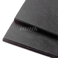 Hoch dichte 1m x 1m x 15mm ineinandergreifende SBR-Industriegummi-Boden matte Langlebiger Stoßdämpfer für die Werkstatt in der Garage