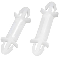 Entretoise isolante double tête en nylon Super Seller avec clips de câblage à enfoncement pour cartes PC