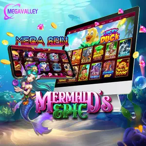 Mermaid's Best Online Skill Spin Game App MERMAID'S EPIC 50 Lines Wheel Scatter Online Reel Game