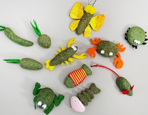 Vật nuôi răng hàm đồ chơi Bạc Hà an toàn khỏe mạnh toynip mèo <span class=keywords><strong>catnip</strong></span> Bóng đồ chơi động vật Mèo mọc răng nhai đồ chơi - Product Image 2