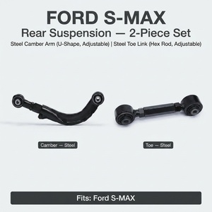 Bras de suspension réglable pour réglage de <span class=keywords><strong>la</strong></span> camber et de <span class=keywords><strong>la</strong></span> toe, avec rotule Heim et bagues en acier forgé, pour <span class=keywords><strong>Ford</strong></span> <span class=keywords><strong>S</strong></span>-<span class=keywords><strong>Max</strong></span>, vente en gros directe usine - Product Image 1