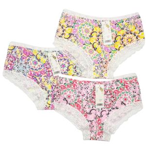 Хит продаж, женские сексуальные кружевные хлопковые трусики высокого качества, оптовая цена, модные женские трусики большого размера 3XL - Product Image 1