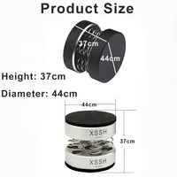 Pieds d'isolation améliorés YIVO OEM Audiophile, patins amortisseurs en acrylique et coton à ressort, pointes pour haut-parleurs HIFI, amplificateur de puissance CD