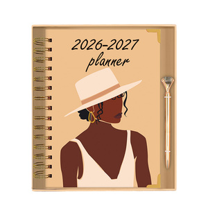 Cuaderno planificador motivacional <span class=keywords><strong>de</strong></span> la <span class=keywords><strong>Ley</strong></span> <span class=keywords><strong>de</strong></span> la atracción diario semanal mensual 2026 2027 impreso personalizado - Product Image 1