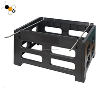 Support de ruche multi-types, pliable, en acier inoxydable / fer / plastique, pour élevage apicole