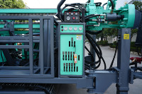 Foreuse à circulation inverse RC500AC avec climatisation de cabine, changeur de tiges automatique, pour l'exploration minière, moteur de pompe