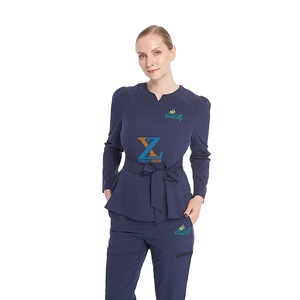 <span class=keywords><strong>2022</strong></span> ropa médica Dropshipping poliéster/algodón mujeres enfermería uniforme enfermera médico Scrubs diseño - Product Image 1