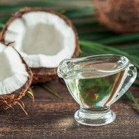 Huile de noix de coco pure MCT ETRUN ALISA, enrichie en acide laurique, marque privée pour les shakes au café et la cuisine