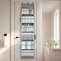 Organiseur de vêtements mural pliable et écologique à 6 niveaux pour chambres à coucher avec sacs de rangement de grande capacité