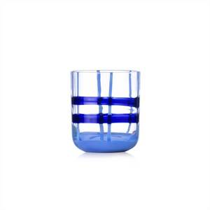 Bicchiere della Collezione Gesti in Vetro Blu, Capacità 12 Oz - Product Image 1