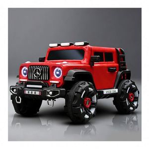 Kids Electric Outdoor <b>Plastic</b> Car Quad 390 Motor LED Side Beam 12V7Ah Battery Spacious Interior for Smooth Swing Years - Product Image 1