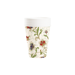 DAMAI New Styles Floral Theme Paper Plates Cup Disposable Plates Flower Party Tableware Set for <b>Tea</b> Party - Product Image 5