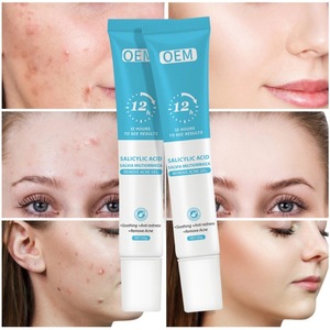 Gel Réparateur <span class=keywords><strong>Rapide</strong></span> et Efficace Contre les Cicatrices d'Acné et les Taches, Lisse la Peau, Resserre les Pores, <span class=keywords><strong>Crème</strong></span> Visage au Niacinamide et Collagène - Product Image 4