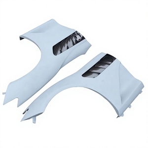 Aile avant latérale en fibre de carbone sèche de haute qualité pour Ferrari 812 MSY Style - Accessoires automobiles 88191011 88189611 - Product Image 1