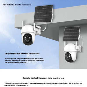 Icsee TQ10 Outdoor 4MP 2K HD <b>WiFi</b> Solar Powered Home <b>Security</b> <b>Camera</b> 4G Network Low Power Waterproof Network Surveillance for - Product Image 3