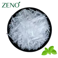 Cristaux de menthol naturel 99% Menthol en forme d'aiguille de menthe Glace de menthol CAS1490-04-6 Extrait de menthe 99% Cristaux de L-menthol