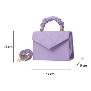 Borsa a tracolla Premium da donna Andy lilla Fana - Product Image 2