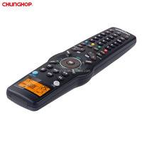 8 en 1Chunghop RM-991 smart TV AV SAT VCR CBL DVD CD A/C télécommande avec fonction d'apprentissage et affichage