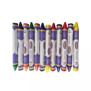 Non-toxic Wholesale Cheap Washable Neon <strong>Crayons</strong> <strong>Crayons</strong> Set Jumbo <strong>Highlighter</strong> Wax <strong>Crayon</strong> for Children Kids - Product Image 4
