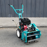 Cortadora de Césped Rotativa a Gasolina, Mini Cultivadora para Jardinería, Paisajismo y Manejo de Césped Agrícola