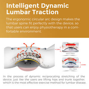 Alat Peregangan Traksi Tulang Belakang Alphay untuk Meredakan Nyeri Pinggang, Relaksasi Tulang Belakang, Papan Pijat Punggung, Pencegahan Hernia Diskus Lumbar - Product Image 5