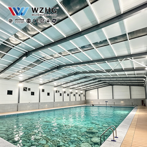 Bâtiments de loisirs aquatiques intérieurs avec structures en acier pour les projets d'installations de loisirs et les programmes sportifs aquatiques - Product Image 1