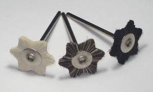 sao hình dạng HP Mini chân sạch công cụ mài mòn kim loại bàn chải - Product Image 4